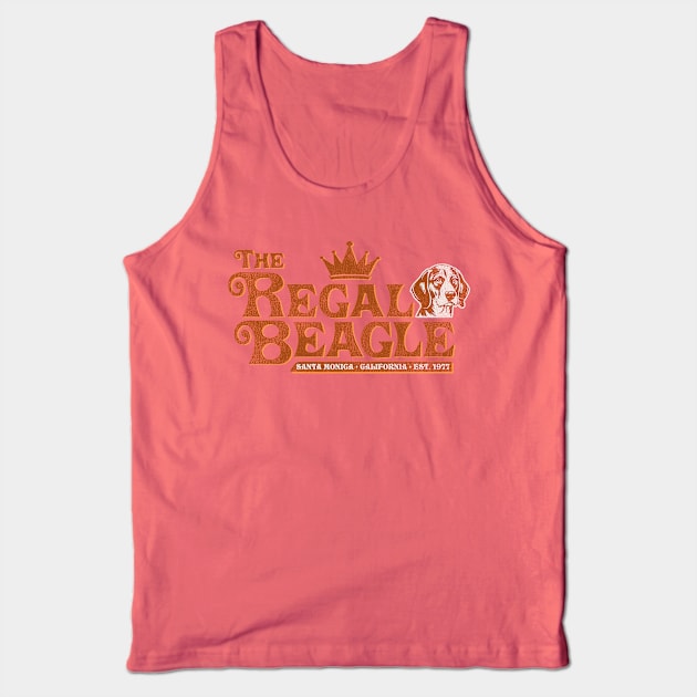 Regal Beagle Lounge 1977 Worn Lts Tank Top by Alema Art